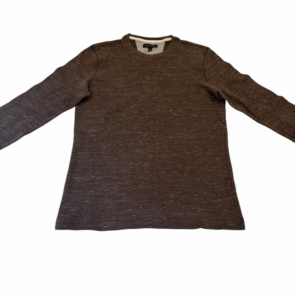 🤎 Banana Republic Men’s Crewneck Sweater | Brown Heather | Size Large Tall 🤎